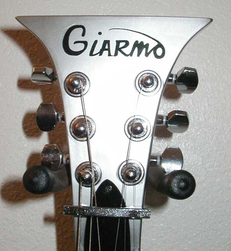 Ahnk Guitar Headstock