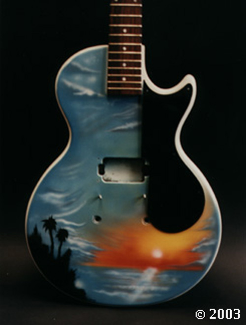 Gibson Palm Tree Guitar