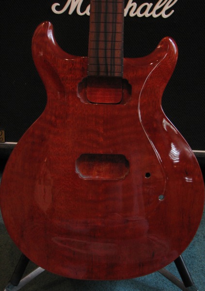 Blood Red Stain Guitar