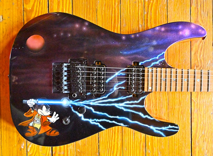 Mickey Jedi Guitar — custom electric guitar by Guitar Guru LLC