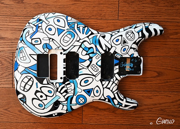 JS Donnie 6 — replica guitar by Guitar Guru LLC