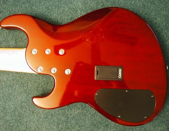 Guitar body — full view