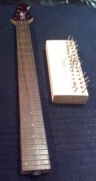 Guitar neck and parts