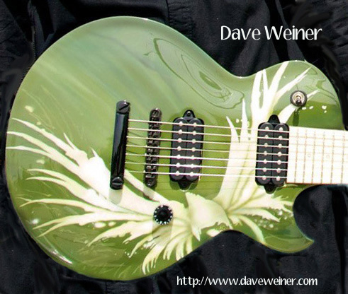 Dave Weiner Guitar — custom electric guitar by Guitar Guru LLC