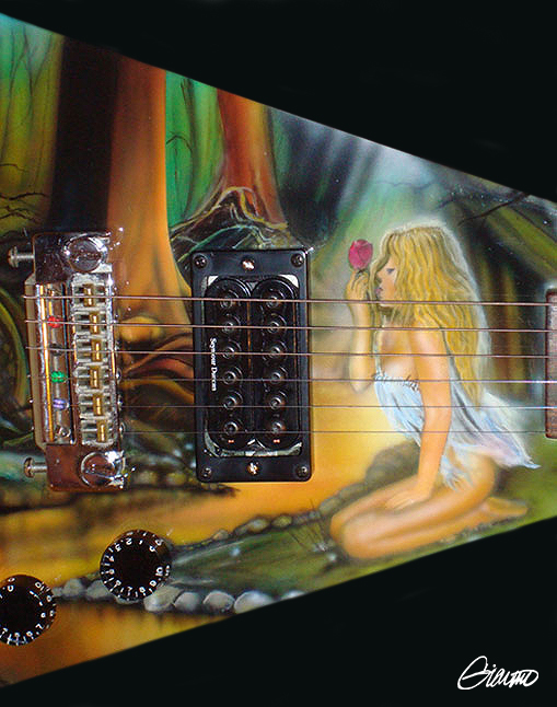 Savatage Girl Guitar — custom electric guitar by Guitar Guru LLC