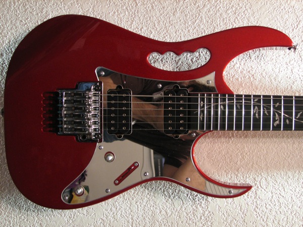 Kandy Red Ibanez Jem — custom color by Guitar Guru LLC