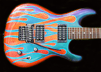 JS Silver Surfer — replica guitar by Guitar Guru LLC