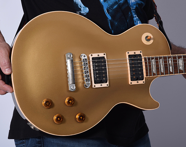 Gibson Gold Top Les Paul — vintage color by Guitar Guru LLC